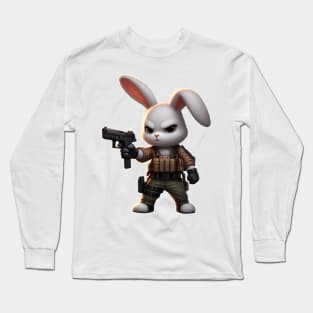 Tactical Bunny Long Sleeve T-Shirt